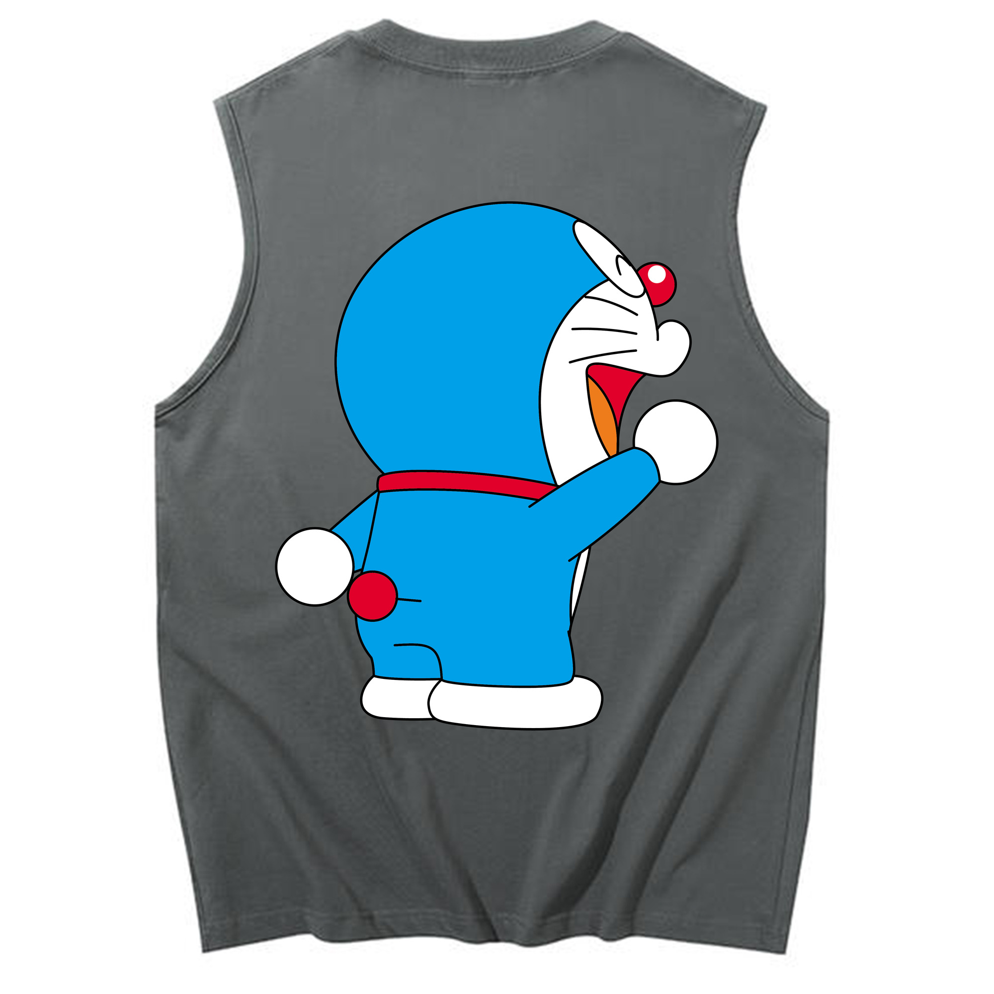 （画像用） ドラえもん Doraemon コットン100％タンクトップ（背面プリント）